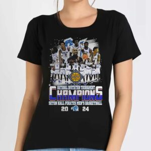 National Invitation Tournament Champions Seton Hall Pirates Mens Basketball 2024 T-shirt