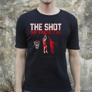 Nc State Basketball Michael O’connell The Shot That Started It All Shirt Nc State Basketball Michael O’connell The Shot That Started It All Shirt
