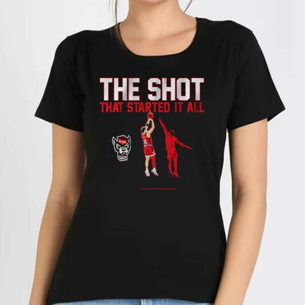 Nc State Basketball Michael O’connell The Shot That Started It All Shirt