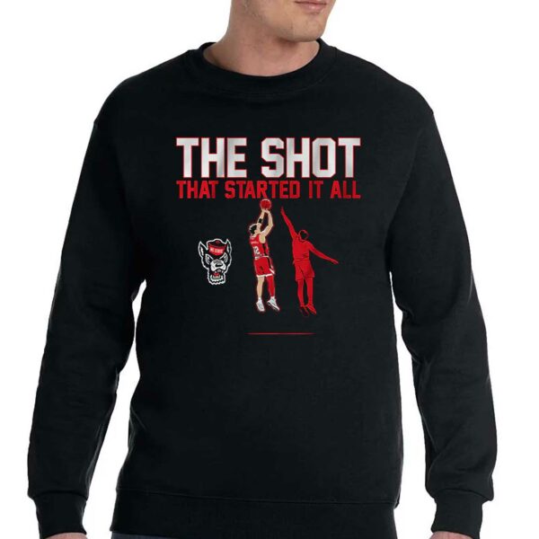 Nc State Basketball Michael O’connell The Shot That Started It All Shirt