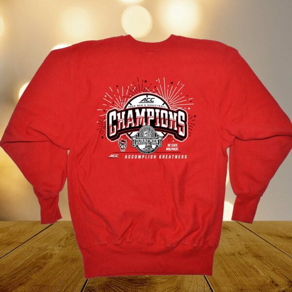 Nc State Wolfpack 2024 Acc Men’s Basketball Conference Tournament Champions Locker Room T-shirt