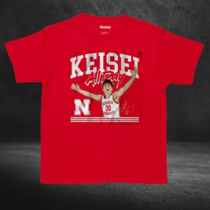 Nebraska Basketball Keisei Tominaga All Day Shirt 3 Nebraska Basketball Keisei Tominaga All Day Shirt 4