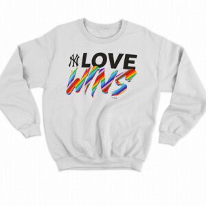 New York Yankees Fanatics Branded Love Wins T-shirt 3 New York Yankees Fanatics Branded Love Wins T shirt 4