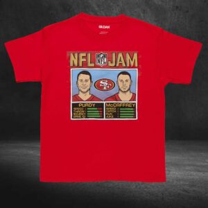 Nfl Jam 49ers Purdy And Mccaffrey Shirt 4