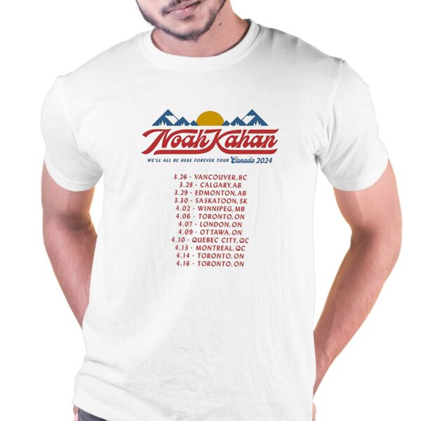 Noah Kahan Canada 2024 Shirt