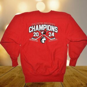 Northeastern Huskies 2024 Beanpot Women’s Hockey Tournament Champions T-shirt