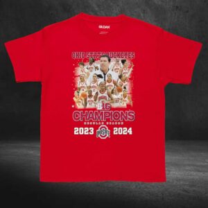 Ohio State Buckeyes B1g Champions Regular Season 2023 2024 T shirt 4
