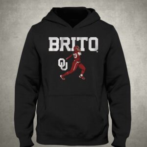 Oklahoma Softball Alyssa Brito Slugger Swing Shirt 3