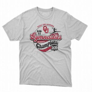 Oklahoma Sooners 2024 Big 12 Women’s Gymnastics Champions T-shirt Oklahoma Sooners 2024 Big 12 Women’s Gymnastics Champions T-shirt