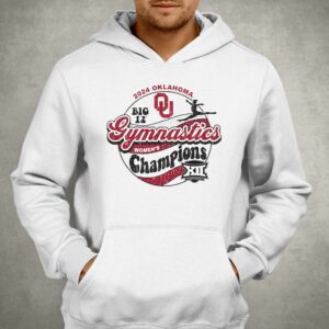 Oklahoma Sooners 2024 Big 12 Women's Gymnastics Champions T-shirt 2 Oklahoma Sooners 2024 Big 12 Womens Gymnastics Champions T shirt 3