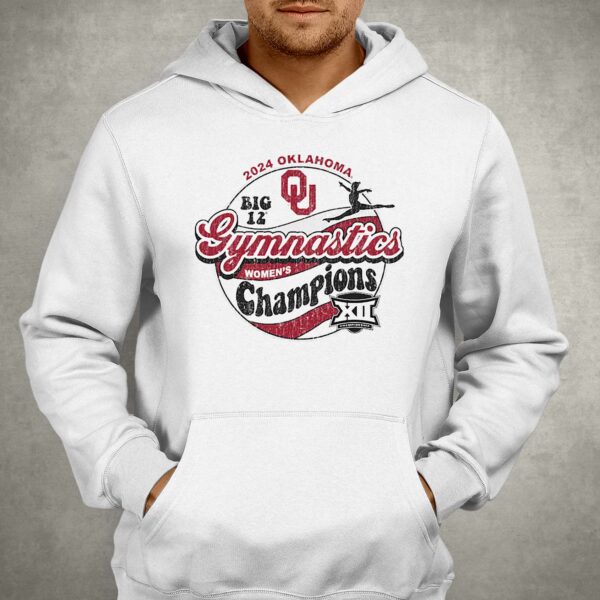 Oklahoma Sooners 2024 Big 12 Women’s Gymnastics Champions T-shirt