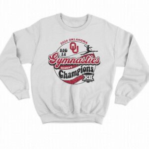 Oklahoma Sooners 2024 Big 12 Women's Gymnastics Champions T-shirt 3 Oklahoma Sooners 2024 Big 12 Womens Gymnastics Champions T shirt 4