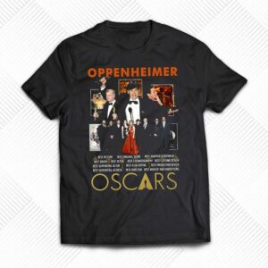 Oppenheimer Oscars T-shirt Oppenheimer Oscars T-shirt