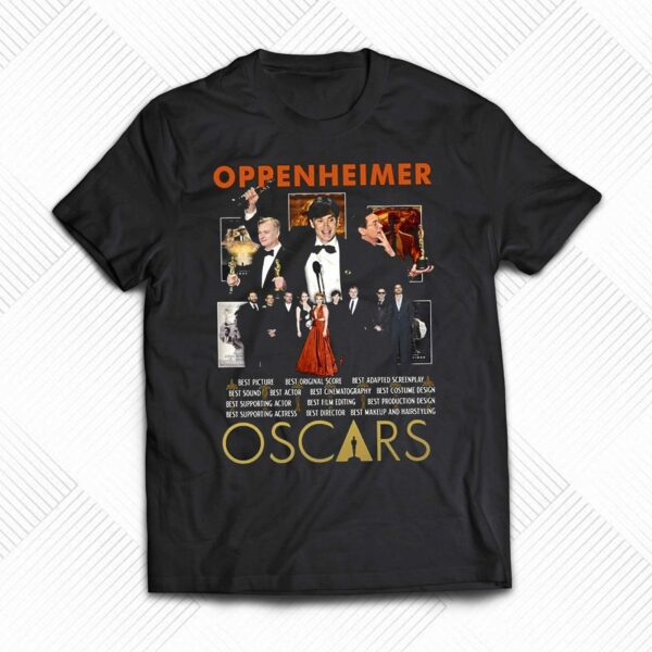 Oppenheimer Oscars T-shirt