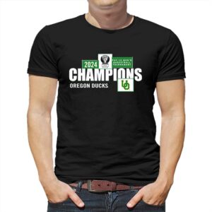 Oregon Ducks 2024 Pac-12 Men’s Basketball Conference Tournament Champions Locker Room T-shirt Oregon Ducks 2024 Pac-12 Men’s Basketball Conference Tournament Champions Locker Room T-shirt