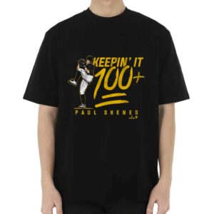 Paul Skenes Keepin’ It 100 Pittsburgh Shirt Paul Skenes Keepin’ It 100 Pittsburgh Shirt