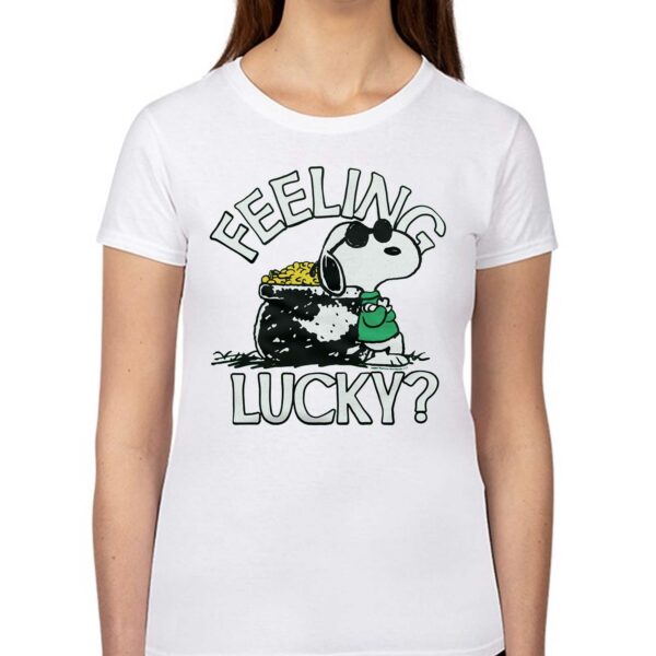 Peanuts Snoopy Feeling Lucky Shirt