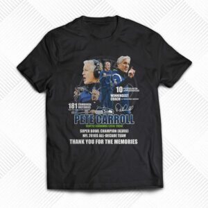 Pete Carroll Seattle Seahawks 2010 – 2024 Super Bowl Champions Xlviii Nfl 2010s All-decade Team T-shirt Pete Carroll Seattle Seahawks 2010 – 2024 Super Bowl Champions Xlviii Nfl 2010s All-decade Team T-shirt