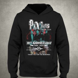 Pixies Tour 2024 38th Anniversary 1986-2024 Thank You For The Memories T-shirt 2 Pixies Tour 2024 38th Anniversary 1986 2024 Thank You For The Memories T shirt 3