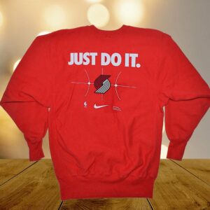 Portland Trail Blazers Just Do It T-shirt 1 Portland Trail Blazers Just Do It T shirt 2