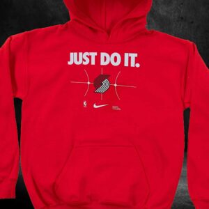 Portland Trail Blazers Just Do It T-shirt 2 Portland Trail Blazers Just Do It T shirt 3