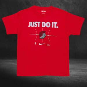 Portland Trail Blazers Just Do It T-shirt 3 Portland Trail Blazers Just Do It T shirt 4