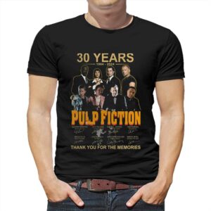 Pulp Fiction 30 Years Of The Memories T Shirt Pulp Fiction 30 Years Of The Memories T Shirt