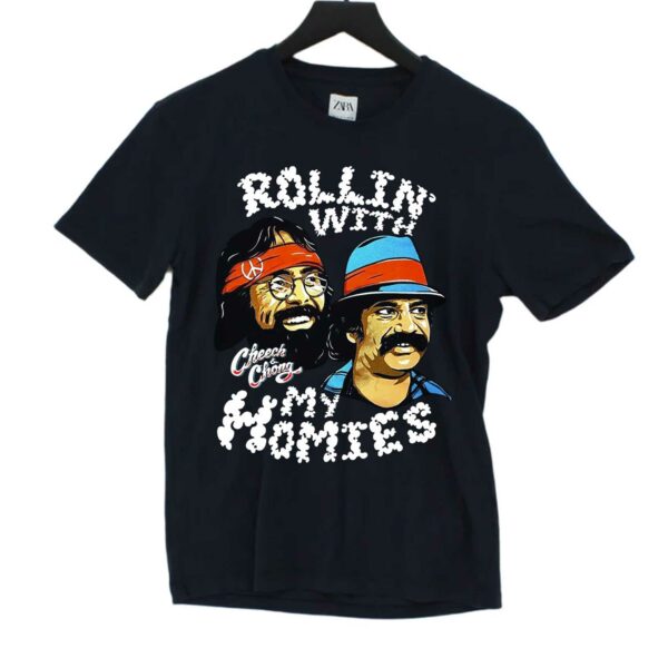 Rollin With My Homies Cheech Chong T-shirt