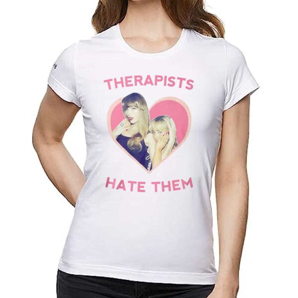 Sabrina Carpenter Therapists Hate Them Taylor Swift T-shirt