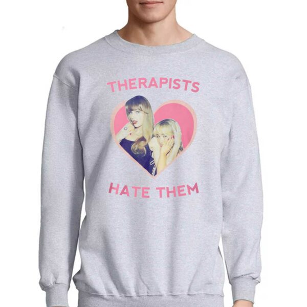 Sabrina Carpenter Therapists Hate Them Taylor Swift T-shirt