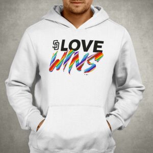 San Diego Padres Fanatics Branded Love Wins T-shirt 2 San Diego Padres Fanatics Branded Love Wins T shirt 3
