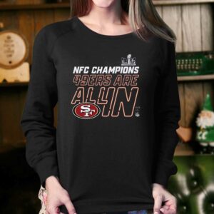 San Francisco 49ers 2023 Nfc Champions Locker Room Trophy Collection T shirt 4
