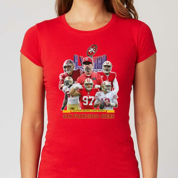 San Francisco 49ers Super Bow Lviii 2024 T-shirt