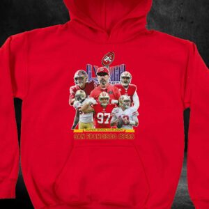 San Francisco 49ers Super Bow Lviii 2024 T-shirt 2 San Francisco 49ers Super Bow Lviii 2024 T shirt 3