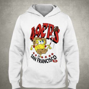 San Francisco 49ers Super Bowl Lviii X Spongebob Squarepants T-shirt 2 San Francisco 49ers Super Bowl Lviii X Spongebob Squarepants T shirt 3