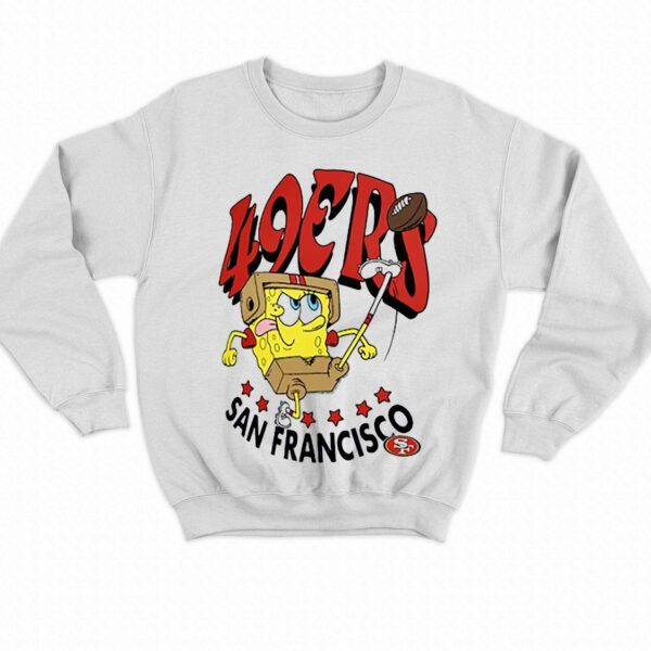 San Francisco 49ers Super Bowl Lviii X Spongebob Squarepants T-shirt