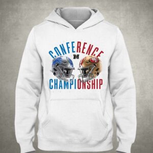 San Francisco 49ers Vs Detroit Lions 2023 Nfc Championship Matchup T-shirt 2 San Francisco 49ers Vs Detroit Lions 2023 Nfc Championship Matchup T shirt 3