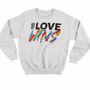 San Francisco Giants Fanatics Branded Love Wins T-shirt 3 San Francisco Giants Fanatics Branded Love Wins T shirt 4