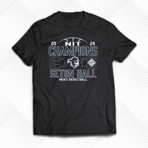 Seton Hall Pirates 2024 Ncaa Men’s Basketball Nit Champions T-shirt Seton Hall Pirates 2024 Ncaa Men’s Basketball Nit Champions T-shirt