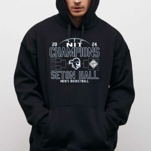 Seton Hall Pirates 2024 Ncaa Men's Basketball Nit Champions T-shirt 2 Seton Hall Pirates 2024 Ncaa Mens Basketball Nit Champions T shirt 3