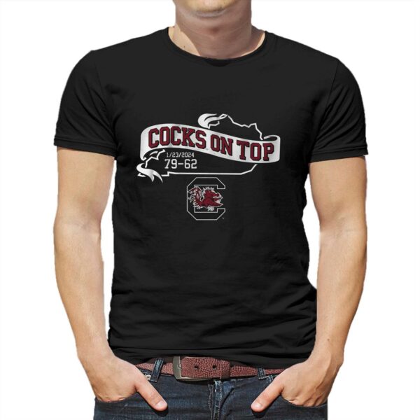 South Carolina Basketball Cocks On Top Shirt