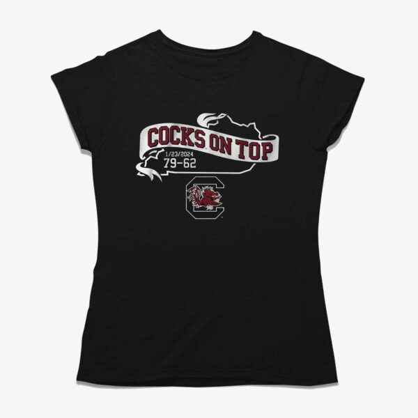 South Carolina Basketball Cocks On Top Shirt