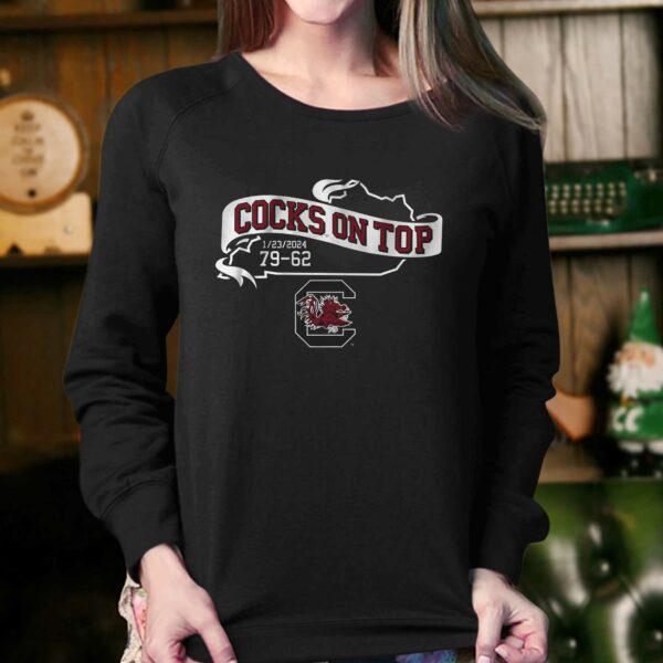 South Carolina Basketball Cocks On Top Shirt