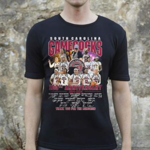 South Carolina Gamecocks 100th Anniversary 1924-2024 Thank You For The Memories T-shirt South Carolina Gamecocks 100th Anniversary 1924-2024 Thank You For The Memories T-shirt