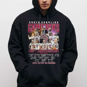 South Carolina Gamecocks 100th Anniversary 1924-2024 Thank You For The Memories T-shirt 2 South Carolina Gamecocks 100th Anniversary 1924 2024 Thank You For The Memories T shirt 3