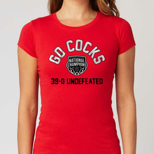 South Carolina Women’s Basketball Go Cocks 2024 National Champions Shirt