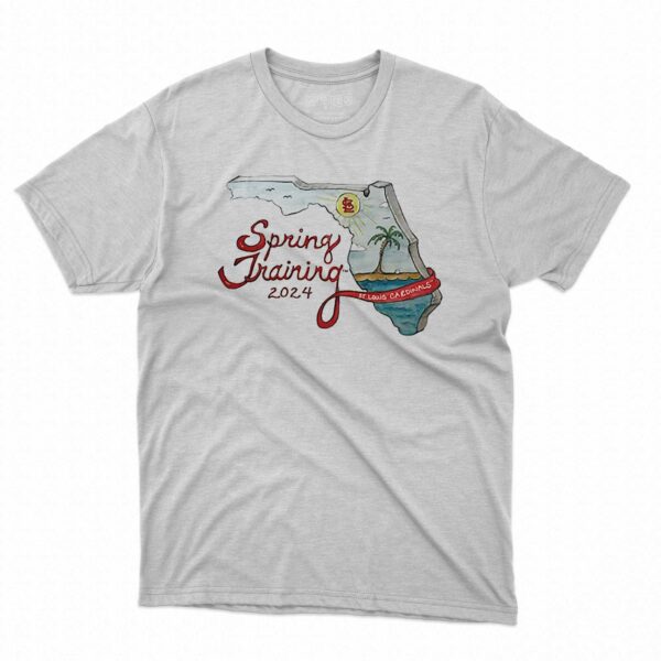 St Louis Cardinals Tiny Turnip 2024 Spring Training Grapefruit League T-shirt