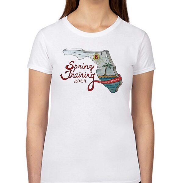 St Louis Cardinals Tiny Turnip 2024 Spring Training Grapefruit League T-shirt