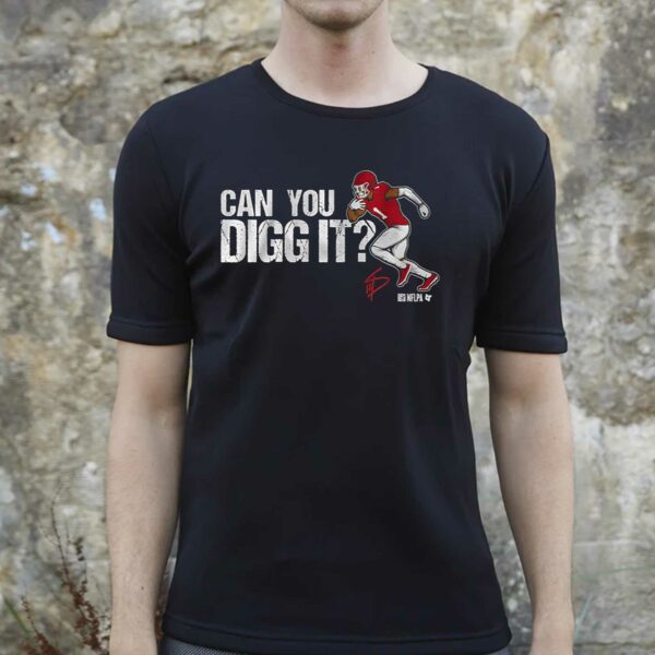 Stefon Diggs Can You Digg It Houston Shirt