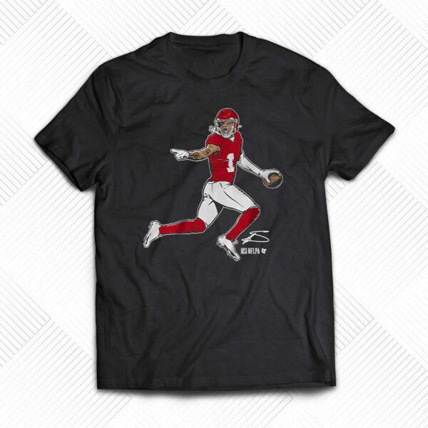 Stefon Diggs Houston Superstar Pose Shirt